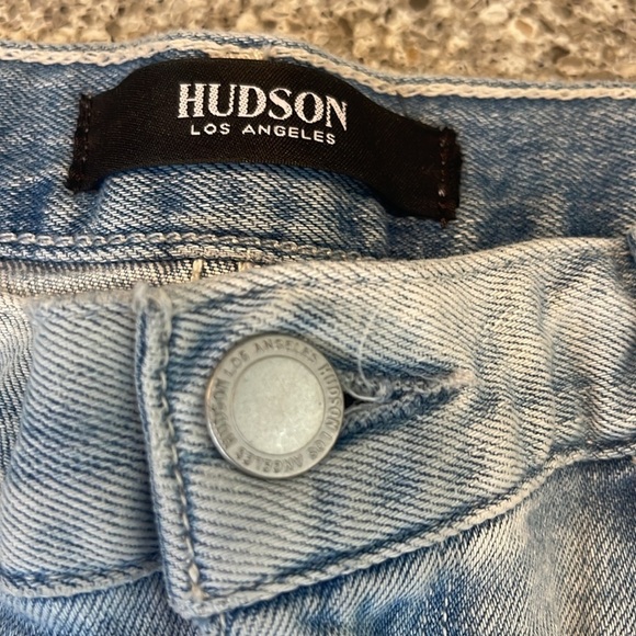 Hudson Jeans Blue Mini Lulu Skirt Casual - Picture 5 of 5